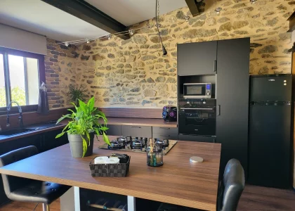 Location saisonnière - L'Hangar - Cuisine